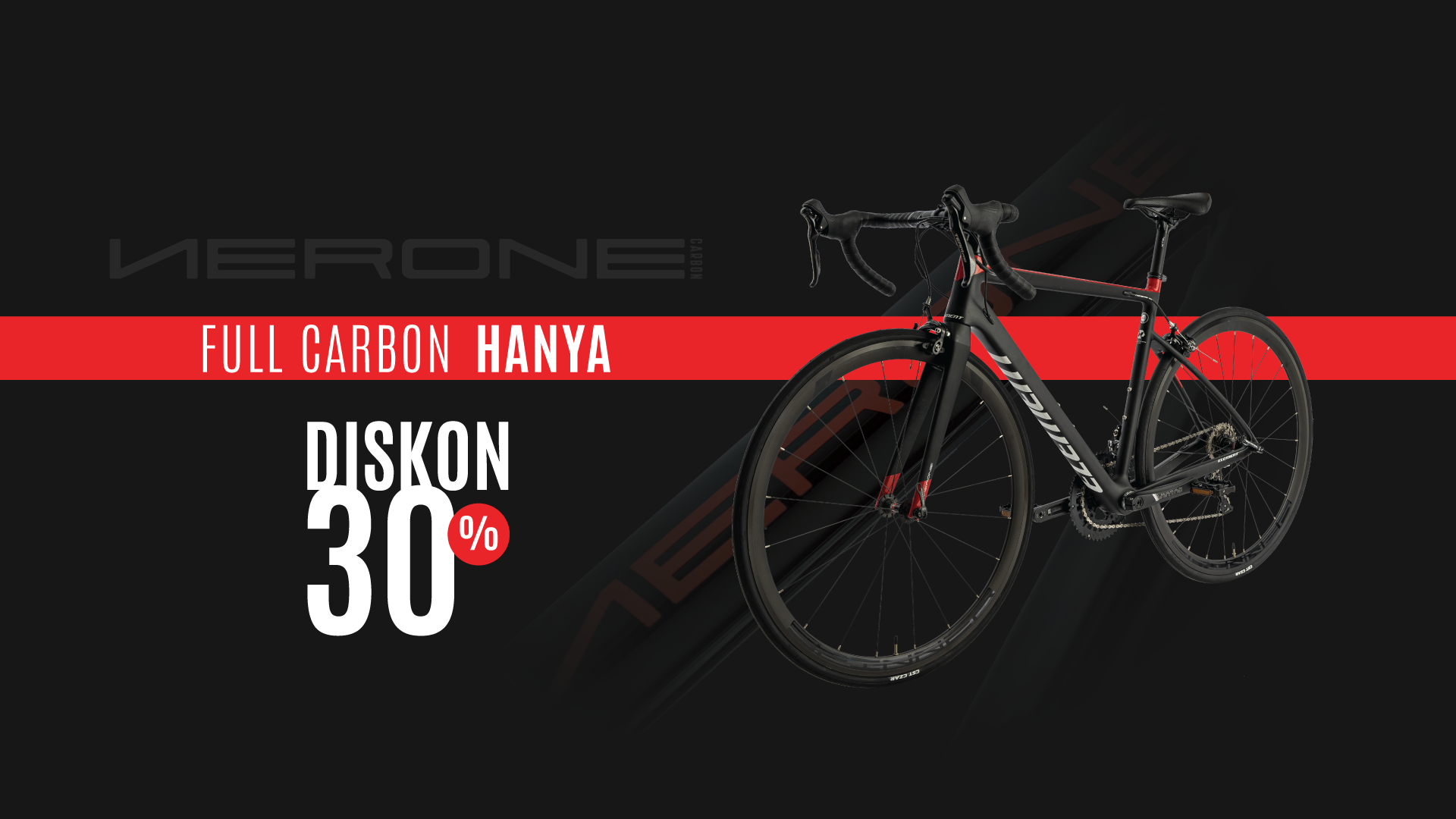 Roadbike Element Semakin Terjangkau, Promo Sepeda Spek Full Carbon!